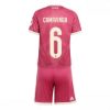 For Sale  Real Madrid Eduardo Camavinga #6 Cheap Third Stadium Kit for Kids 2026-27 Soccer Jersey Kit 3