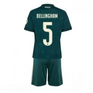 For Sale  Wholesale Real Madrid Jude Bellingham #5 Cheap Away Stadium Kit for Kids 2026-27 Jersey Shorts Set