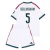 Buy Real Madrid Jude Bellingham #5 Cheap Home Stadium Kit for Kids 2026-27 Jersey Shorts Set 3 For Sale Real Madrid Jude Bellingham #5 Cheap Home Stadium Kit for Kids 2026-27 Jersey Shorts Set 3