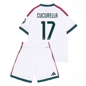Buy Real Madrid Marc Cucurella #17 Cheap Home Stadium Kit for Kids 2026-27 Soccer Jersey Kit For Sale Real Madrid Marc Cucurella #17 Cheap Home Stadium Kit for Kids 2026-27 Soccer Jersey Kit