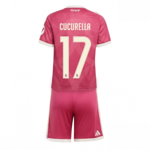Buy Real Madrid Marc Cucurella #17 Cheap Third Stadium Kit for Kids 2026-27 Soccer Jersey Kit For Sale Real Madrid Marc Cucurella #17 Cheap Third Stadium Kit for Kids 2026-27 Soccer Jersey Kit