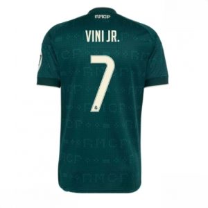 For Sale  Best Real Madrid Vinicius Junior #7 Cheap Away Stadium Shirt 2026-27 Short Sleeve