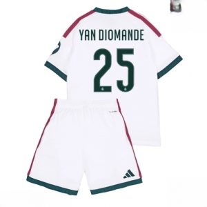 Buy Real Madrid Yan Diomande #25 Cheap Home Stadium Kit for Kids 2026-27 Soccer Jersey Kit For Sale Real Madrid Yan Diomande #25 Cheap Home Stadium Kit for Kids 2026-27 Soccer Jersey Kit