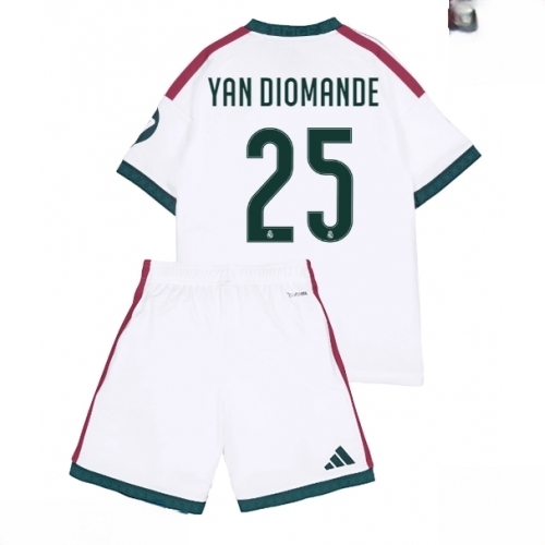 Buy Real Madrid Yan Diomande #25 Cheap Home Stadium Kit for Kids 2026-27 Soccer Jersey Kit For Sale Real Madrid Yan Diomande #25 Cheap Home Stadium Kit for Kids 2026-27 Soccer Jersey Kit