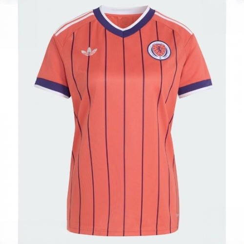 Scotland Soccer Jerseys Away Stadium Shirt for Women World Cup 2026 Short Sleeve