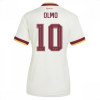 Spain Dani Olmo #10 UK Cheap​ Away Stadium Shirt for Women World Cup 2026 Short Sleeve