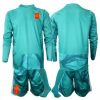 Buy Spain Goalkeeper Soccer Jerseys Away Stadium Kit for Kids World Cup 2026 Long Sleeve (+ pants) 2 For Sale Spain Goalkeeper Soccer Jerseys Away Stadium Kit for Kids World Cup 2026 Long Sleeve (+ pants) 2