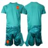 Buy Spain Goalkeeper Soccer Jerseys Away Stadium Kit for Kids World Cup 2026 Short Sleeve (+ pants) 2 For Sale Spain Goalkeeper Soccer Jerseys Away Stadium Kit for Kids World Cup 2026 Short Sleeve (+ pants) 2