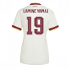 Spain Lamine Yamal #19 UK Cheap​ Away Stadium Shirt for Women World Cup 2026 Short Sleeve