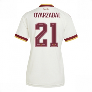Spain Mikel Oyarzabal #21 UK Cheap​ Away Stadium Shirt for Women World Cup 2026 Short Sleeve