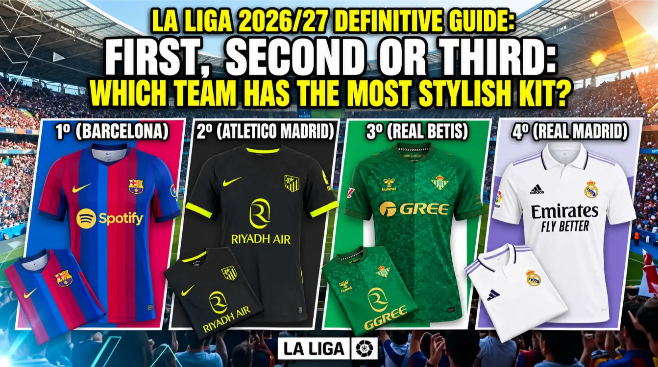 First, Second, or Third: Which 2026/27 La Liga Kits to Choose?